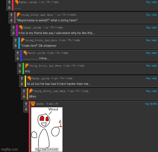 Bro had a shower argument :skull: | made w/ Imgflip meme maker