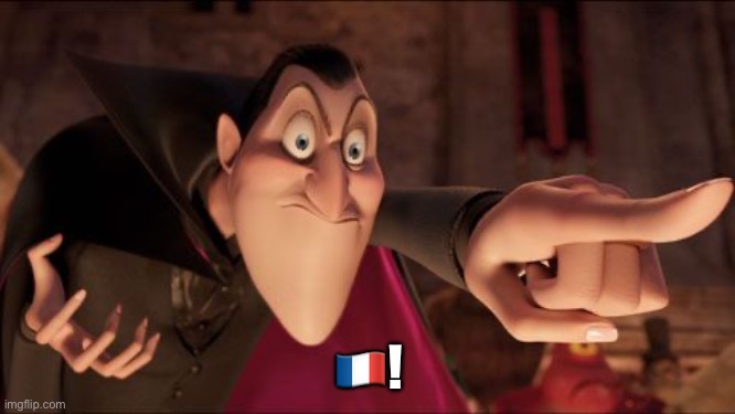 Hotel Transylvania Dracula pointing meme | ??! | image tagged in hotel transylvania dracula pointing meme | made w/ Imgflip meme maker