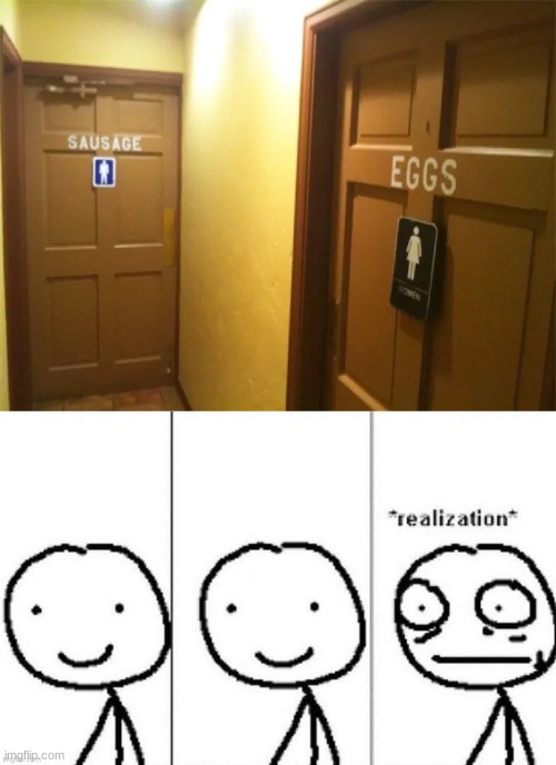 Uhm, ya'll get it right? | image tagged in sudden realization,uh oh,bathroom humor,funny,relatable | made w/ Imgflip meme maker