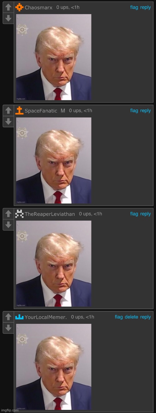 the trump | made w/ Imgflip meme maker