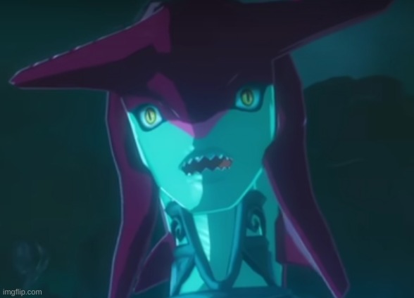 surprised sidon | image tagged in surprised sidon | made w/ Imgflip meme maker