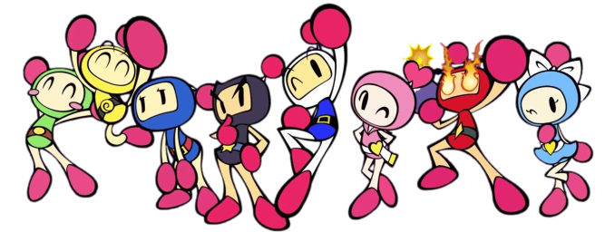 High Quality Bomberman Bros 2 Blank Meme Template