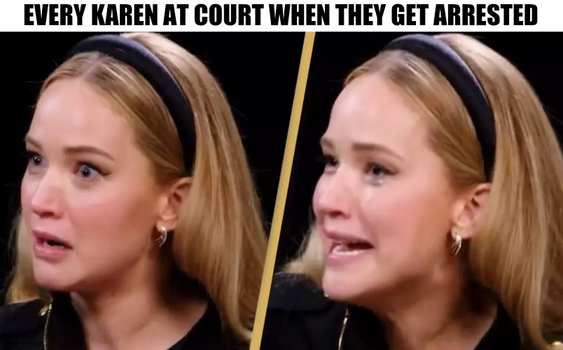 Damnnnnnn | EVERY KAREN AT COURT WHEN THEY GET ARRESTED | image tagged in what do you mean | made w/ Imgflip meme maker