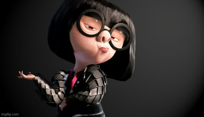 Edna Mode Darling | image tagged in edna mode darling | made w/ Imgflip meme maker