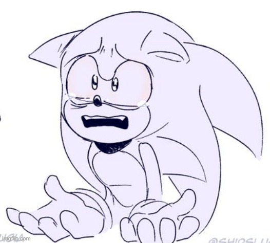 sonic cry | image tagged in sonic cry | made w/ Imgflip meme maker
