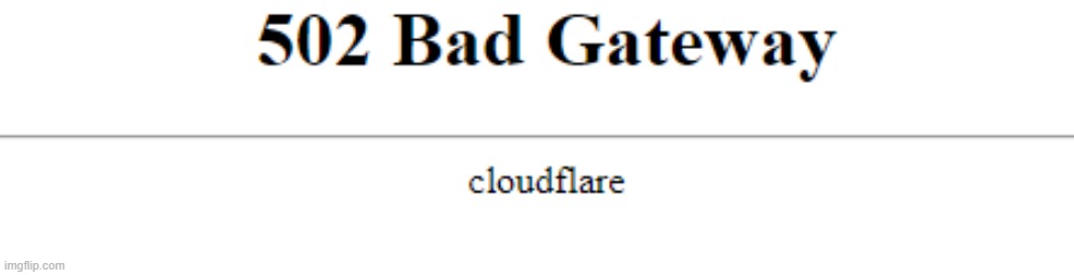 502 bad gateway nginx