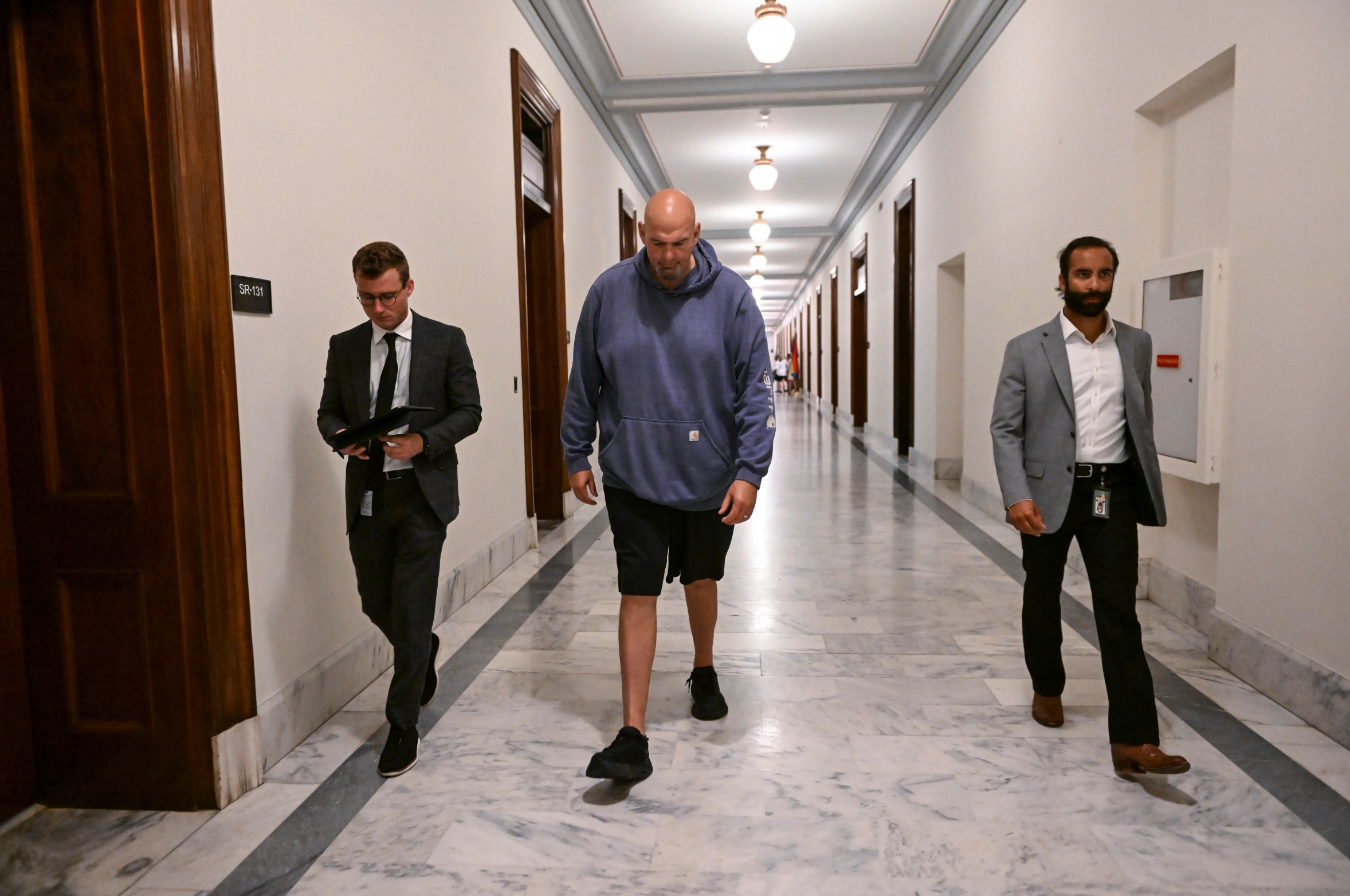 High Quality John Fetterman Blank Meme Template