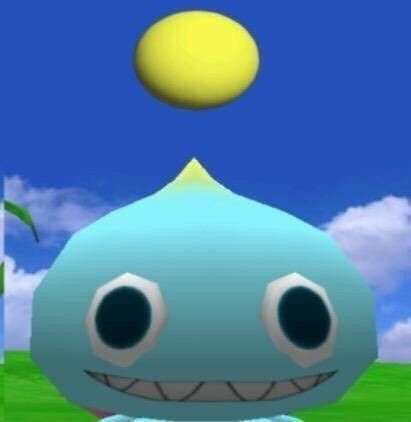 High Quality chao grin Blank Meme Template