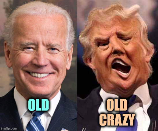 Trump is more senile. He's running around calling for his political opponents to be executed. | OLD; OLD
CRAZY | image tagged in biden solid stable trump acid drugs,biden,old,trump,crazy,senile | made w/ Imgflip meme maker