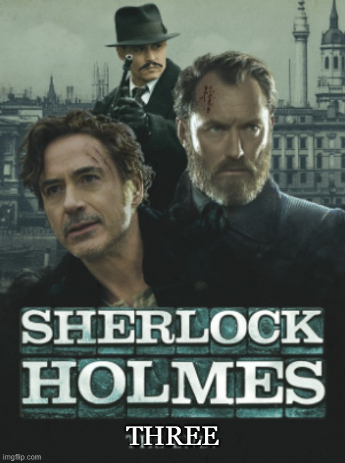 THREE | made w/ Imgflip meme maker