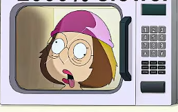 High Quality Meg Griffin's Head in the Microwave Blank Meme Template