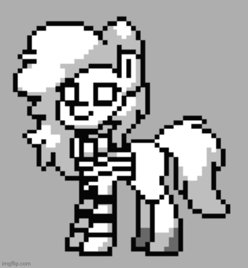 Idk as a Pony Town character sprite [Edited version] | image tagged in idk as a pony town character sprite edited version | made w/ Imgflip meme maker