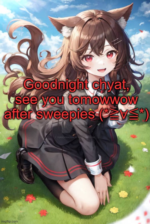 thats enough of my suffering for one night (ong though, goodnight chat) | Goodnight chyat, see you tomowwow after sweepies (*≧∀≦*) | made w/ Imgflip meme maker