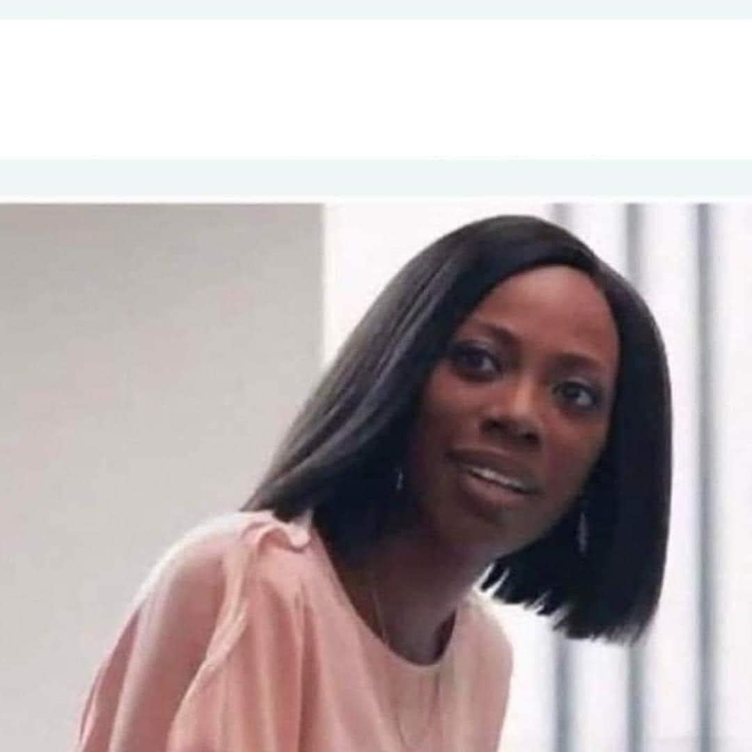 Black lady looking Blank Meme Template