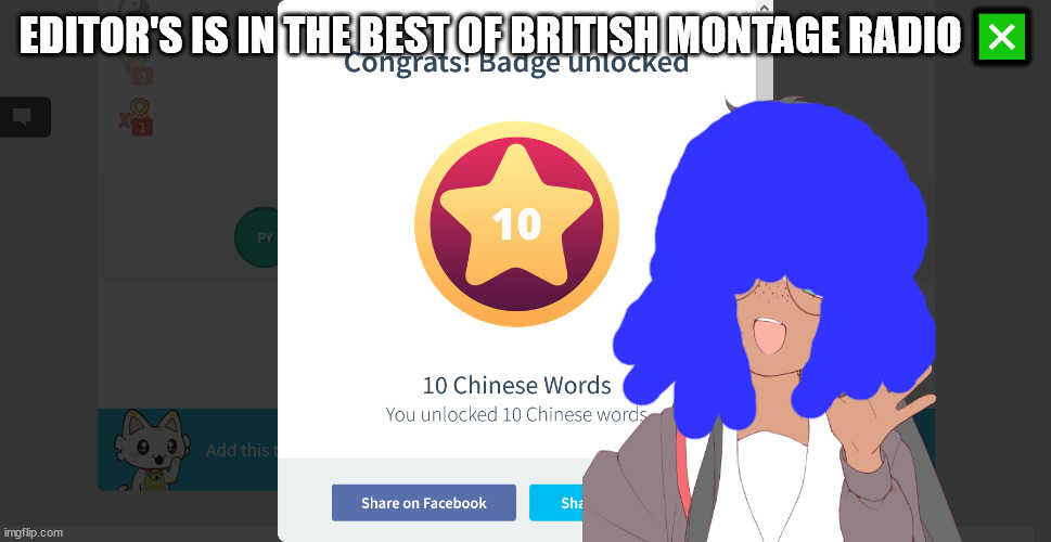 No one from New order will die tomorrow | EDITOR'S IS IN THE BEST OF BRITISH MONTAGE RADIO ❎ | image tagged in no one from pet shop boys will die tomorrow | made w/ Imgflip meme maker