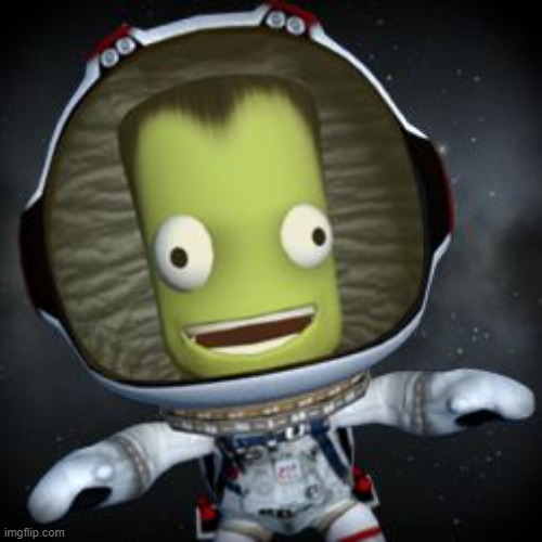 image tagged in oblivious kerbal | made w/ Imgflip meme maker