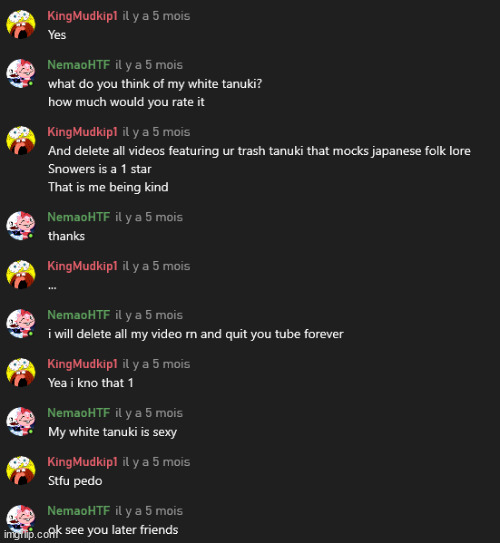 Nemao talking to assholes be like | image tagged in nemao talking to assholes be like | made w/ Imgflip meme maker