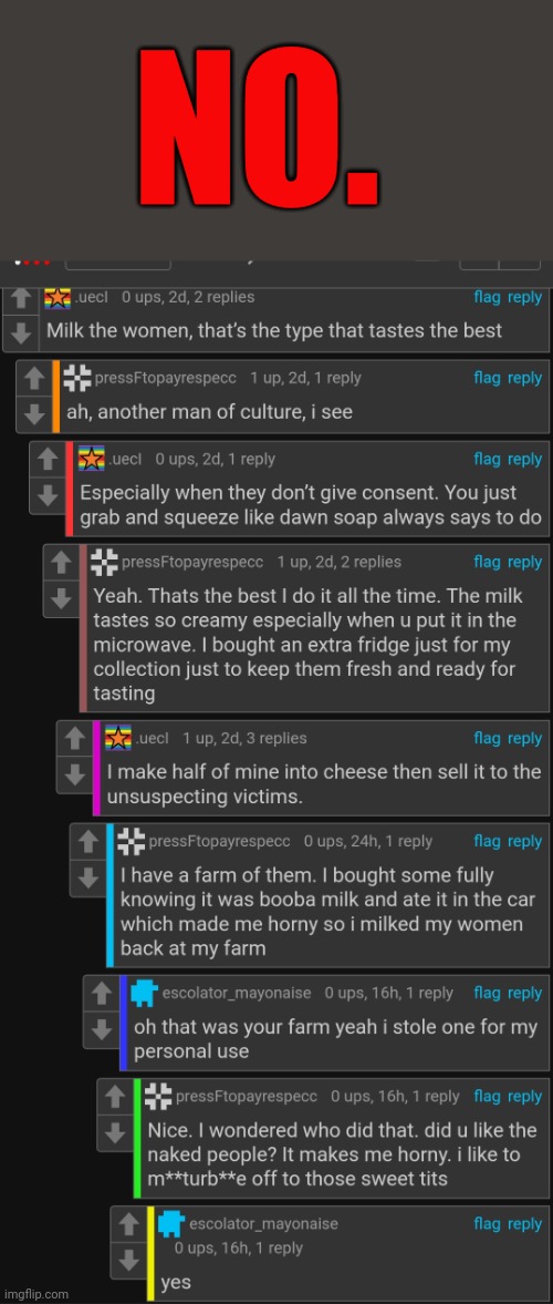 NO. | made w/ Imgflip meme maker