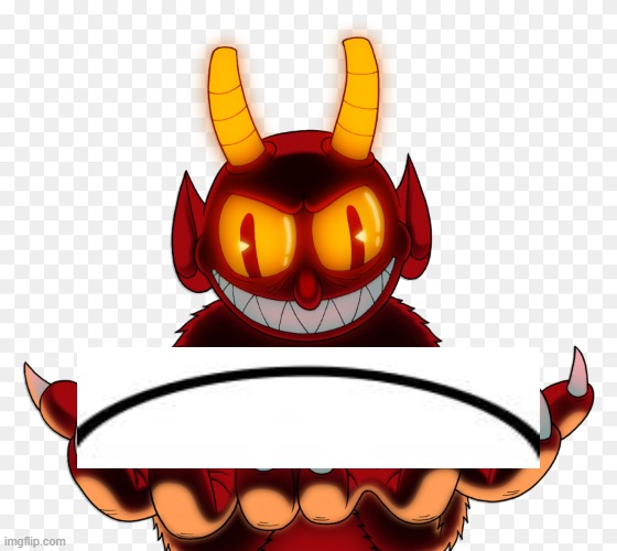 CUPHEAD DEVIL | image tagged in cuphead devil | made w/ Imgflip meme maker