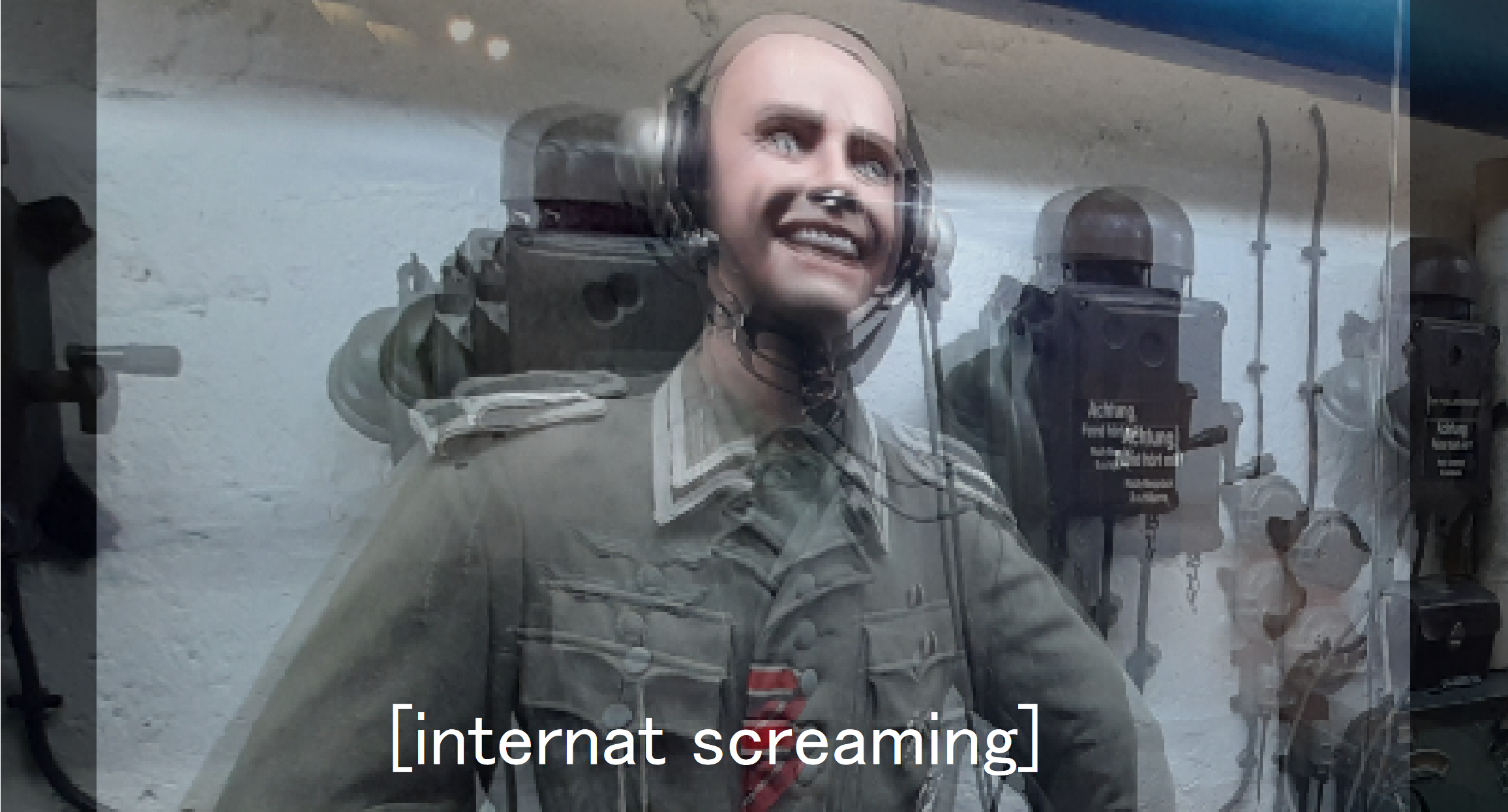 High Quality Internat screaming Nazis Blank Meme Template