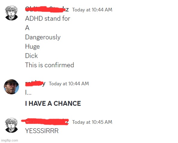 Me and my homie being goofy on discord | made w/ Imgflip meme maker