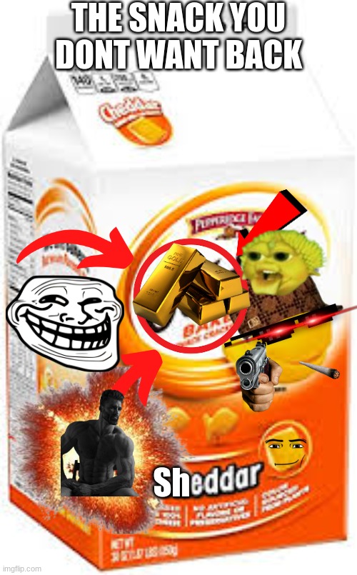 the snack you don't want back | THE SNACK YOU DONT WANT BACK; Sh | image tagged in goldfish crackers,the snack you dont want back,goldfish,gold,fish,lol | made w/ Imgflip meme maker