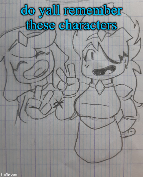 Aqua and Pyro | do yall remember these characters | image tagged in aqua and pyro | made w/ Imgflip meme maker