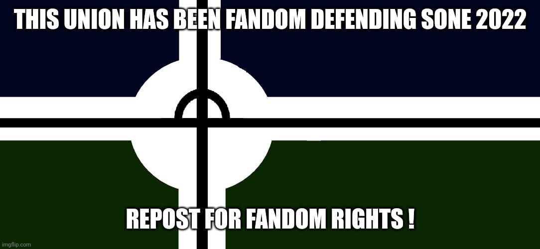 EROICA UNDER GOD. | THIS UNION HAS BEEN FANDOM DEFENDING SONE 2022; REPOST FOR FANDOM RIGHTS ! | image tagged in eroican/er ui-a war flag,pro-fandom,repost | made w/ Imgflip meme maker