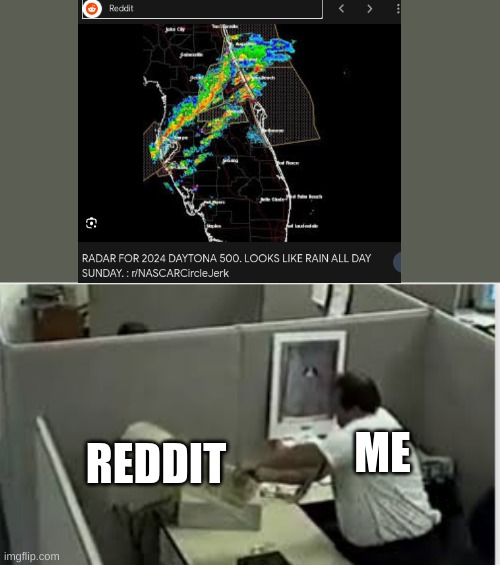 Next year if its true: *Has flashbacks to this year* | ME; REDDIT | image tagged in man destroys computer,memes,reddit,nascar,mad | made w/ Imgflip meme maker