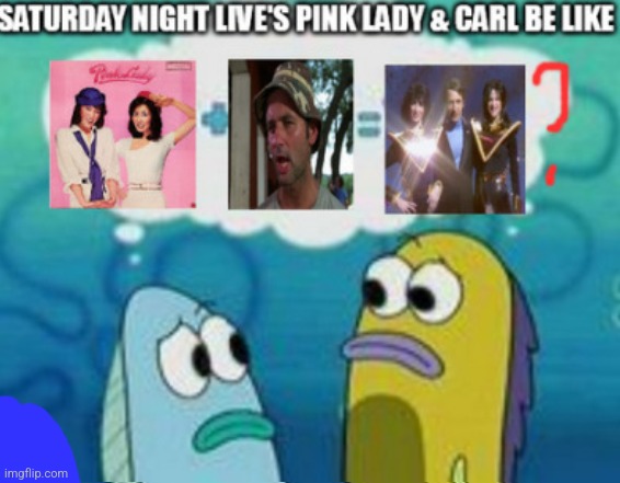 SNL's Pink Lady and Jeff parody titled Pink Lady and Carl was mistaken for having Carl Spackler | image tagged in saturday night live,caddyshack,confused | made w/ Imgflip meme maker