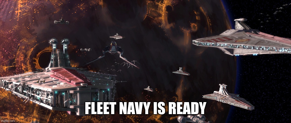 FLEET NAVY IS READY | made w/ Imgflip meme maker