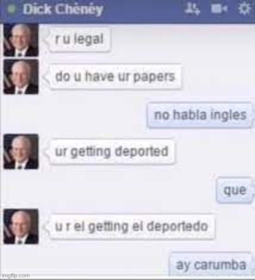ah mierda | made w/ Imgflip meme maker