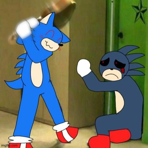 image tagged in sanic,sunky | made w/ Imgflip meme maker
