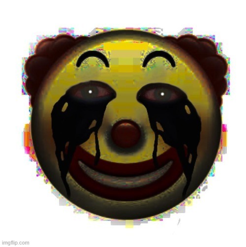 clown on crack | image tagged in clown on crack | made w/ Imgflip meme maker