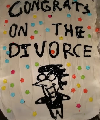 congrats on the divorce Blank Meme Template