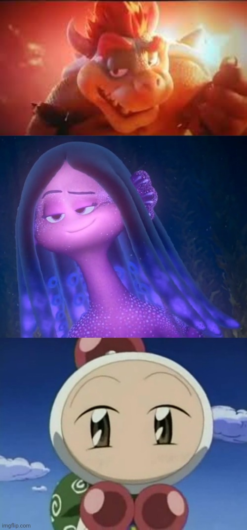 Rizz.mp3 | image tagged in bowsers rizz face,ruby gillman rizz,handsome shirobon white bomber | made w/ Imgflip meme maker