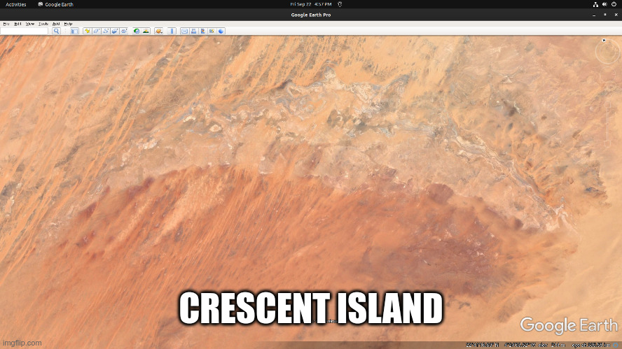 CRESCENT ISLAND | made w/ Imgflip meme maker