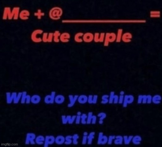 Everyone should repost this fr fr | image tagged in cute couple | made w/ Imgflip meme maker