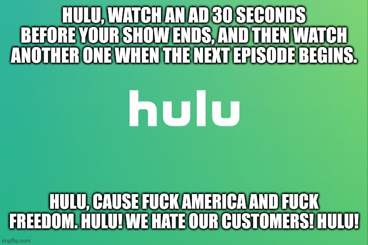 Hulu - Imgflip