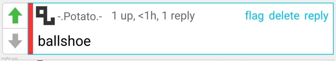 i dont remember this wat | image tagged in ballshoe | made w/ Imgflip meme maker