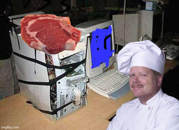 Broken PC | image tagged in broken pc | made w/ Imgflip meme maker