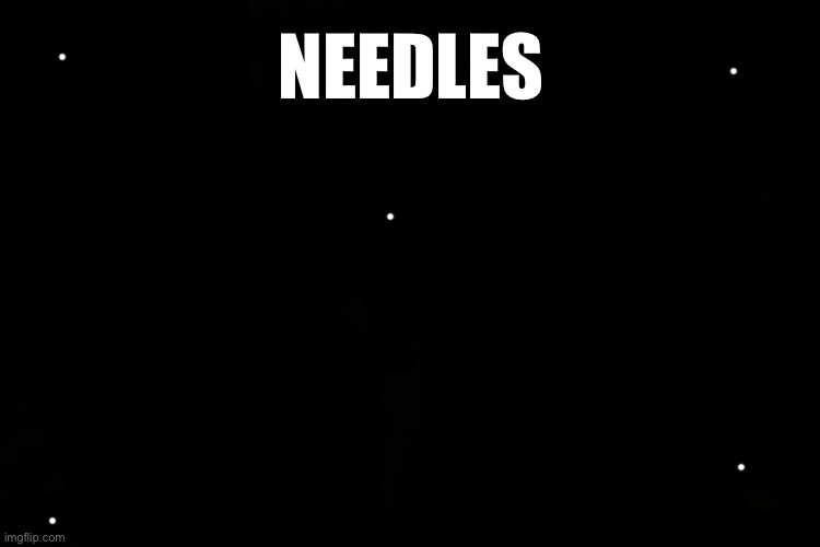 Distracted Boyfriend Meme | NEEDLES | image tagged in memes,distracted boyfriend | made w/ Imgflip meme maker