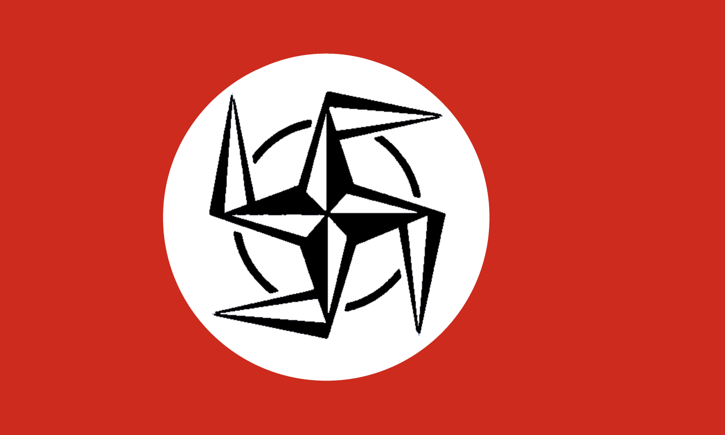 High Quality Fascist/Nazi NATO flag Blank Meme Template