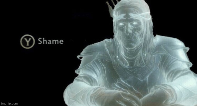 Y to Shame | image tagged in y to shame | made w/ Imgflip meme maker