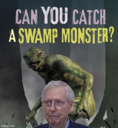 swamp monster | image tagged in drain the swamp | made w/ Imgflip meme maker