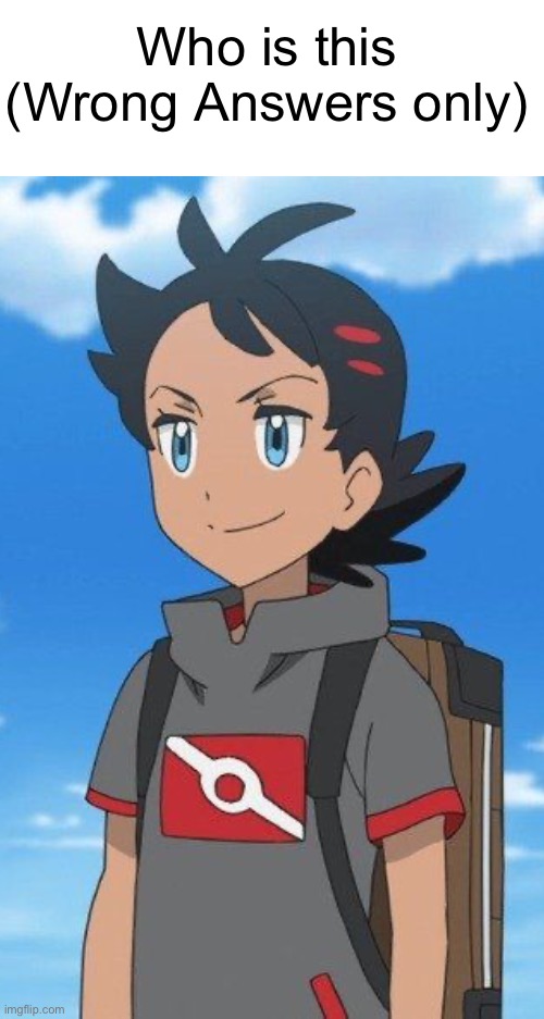 Who is this (Wrong Answers only) | image tagged in blank white template,pokemon,msmg | made w/ Imgflip meme maker
