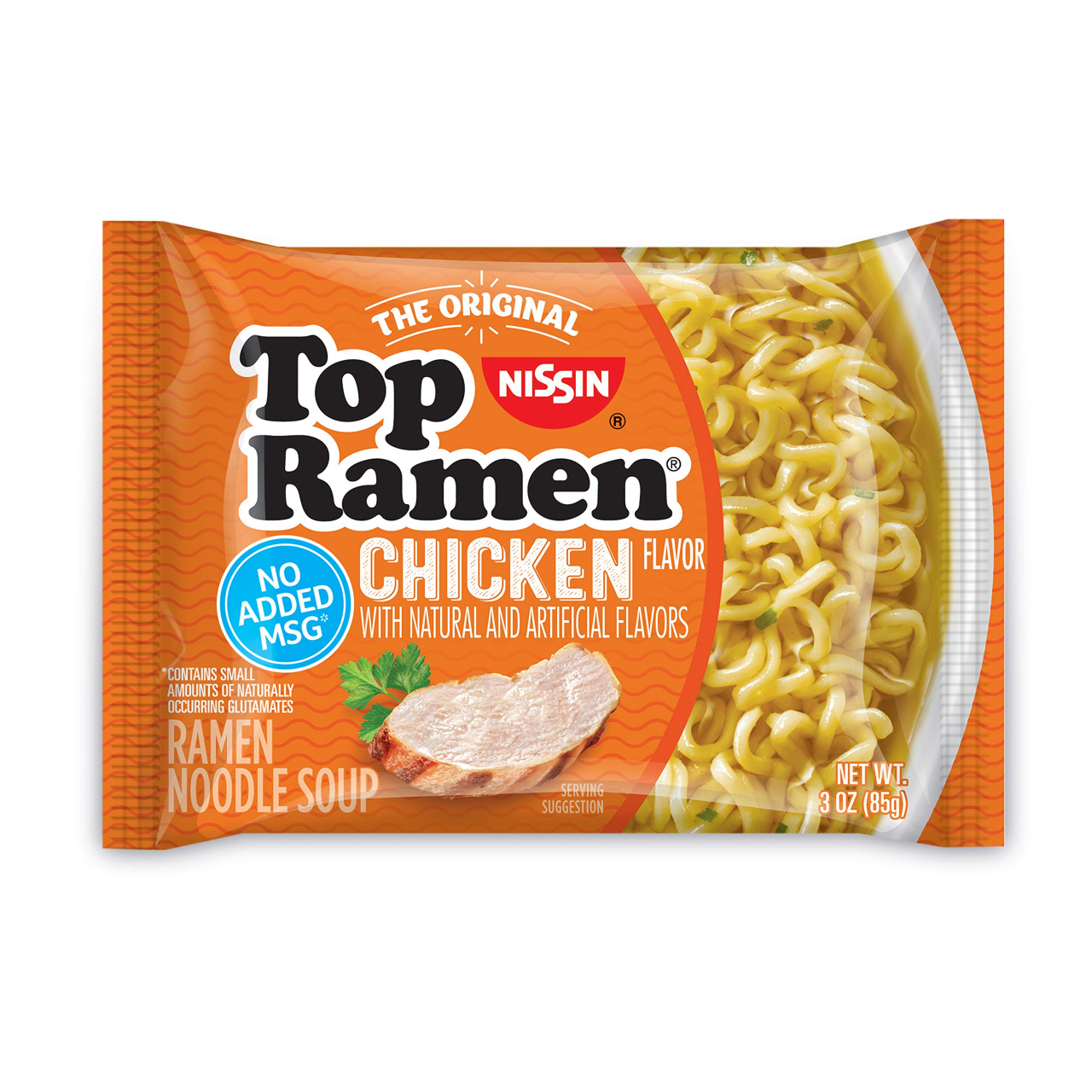 Nissin Top Ramen Noodle Soup, Chicken, 3 Ounce (Pack of 24) Blank Meme Template