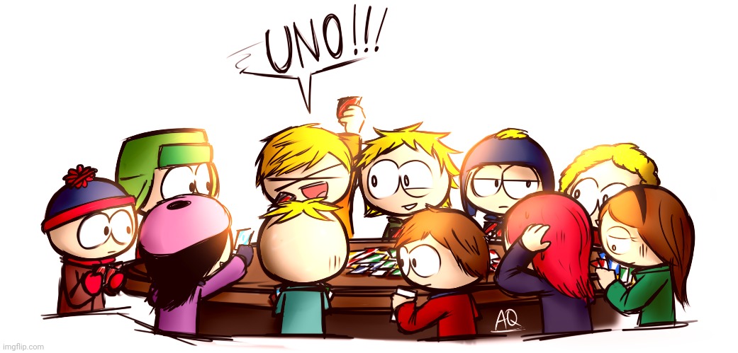 UNO! (Art by aq1218) | made w/ Imgflip meme maker