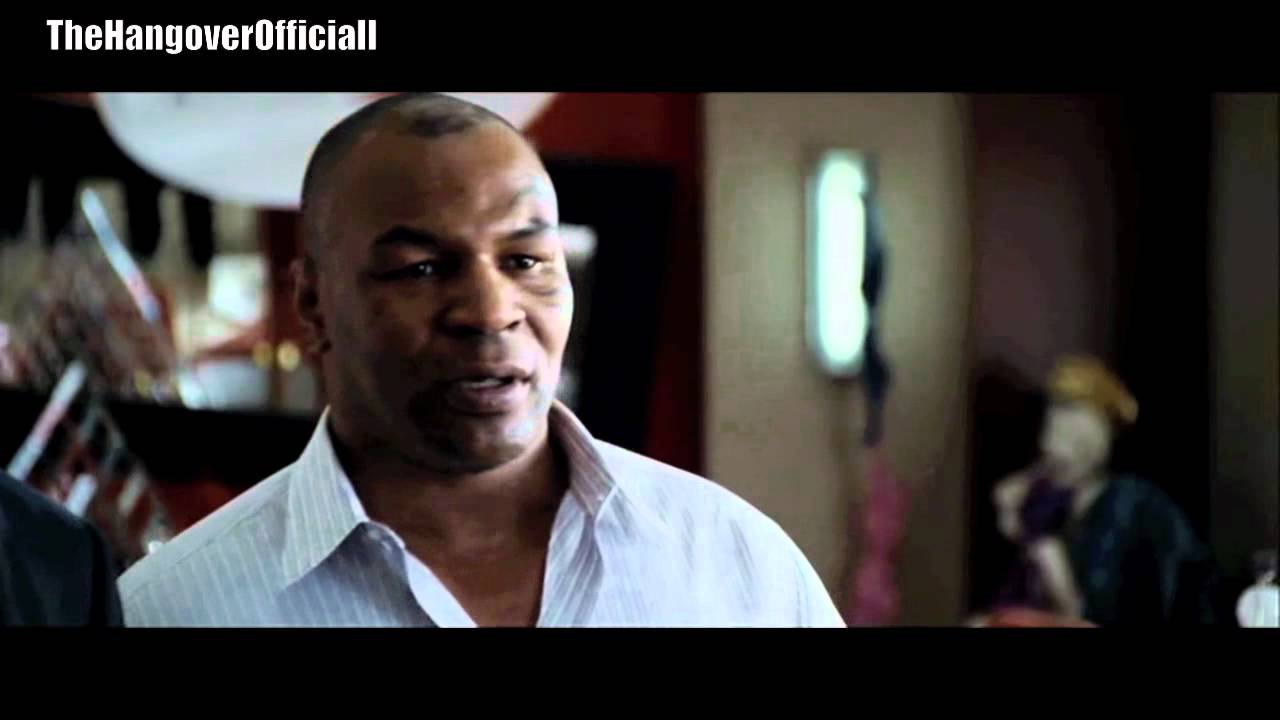 High Quality The Hangover Mike Tyson Scenes Blank Meme Template