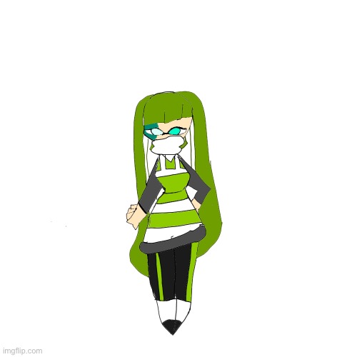 I drew it digitally this time (without her hero shot tho) | image tagged in tori the inkling,donnie is the best ninja turtle,prove me wrong,oh yeah mikey too ig | made w/ Imgflip meme maker